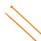 South Main Hardware Cable Tie, 11 in L, 3 in Max Bundle Dia., Fluorescent Orange, Nylon, 75 lb Strength, 100 PK 220169 - alternate 1